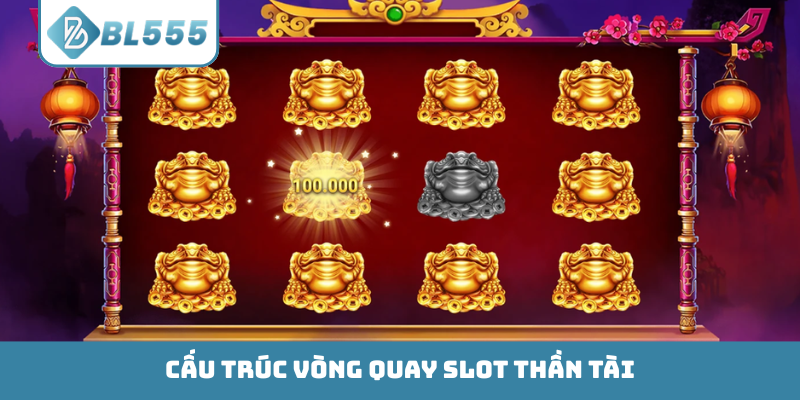Cấu trúc vòng quay slot Thần Tài