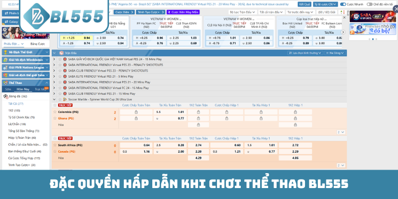 Đặc quyền hấp dẫn khi chơi thể thao BL555